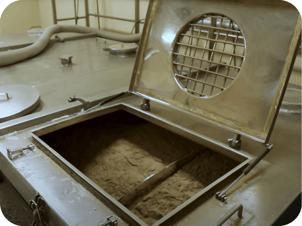 powder supplement in factory