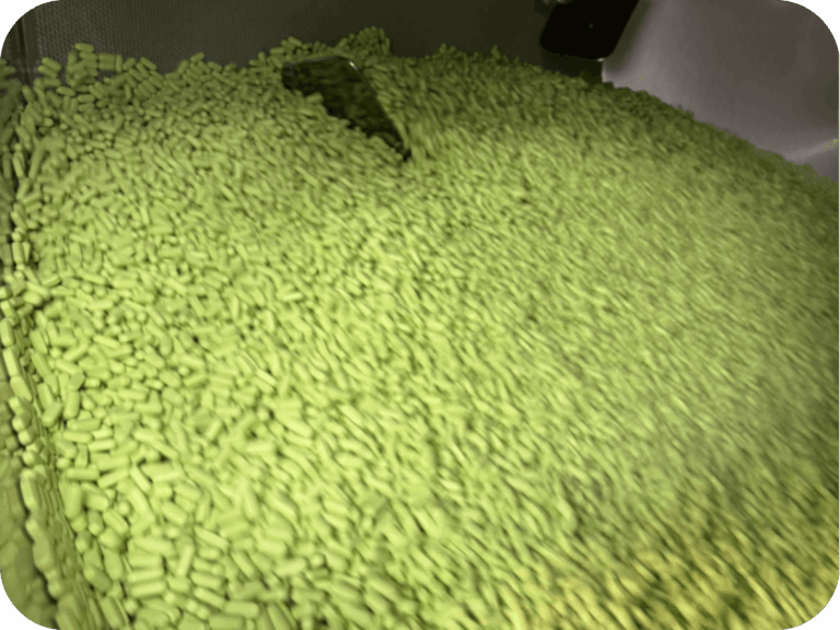 color coated tablets during manufacturing