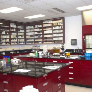 Interior of lab